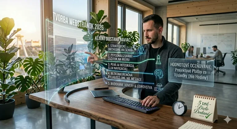 Tvorba webových stránok v roku 2026, čo dostane klient naviac oproti iným rokom?